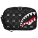 Sprayground Νεσεσέρ Gray Peeking Character Check Toiletry Brick Bag